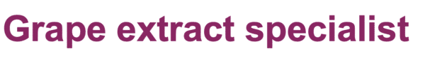 Grape Extract Specialist