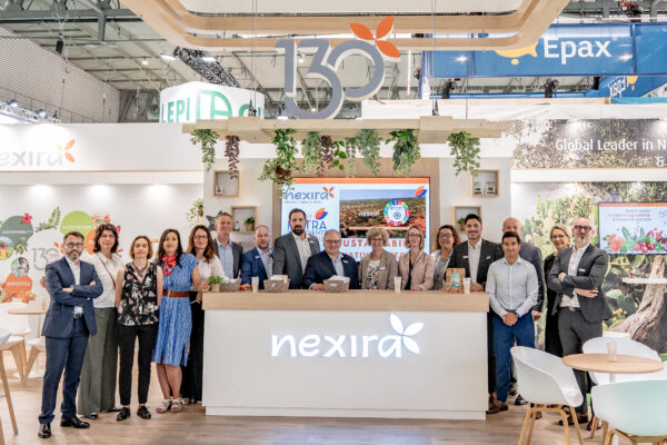 Photo d'équipe de Nexira à Vitafoods 2025
