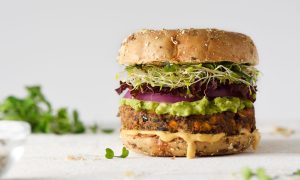 plant based burger
